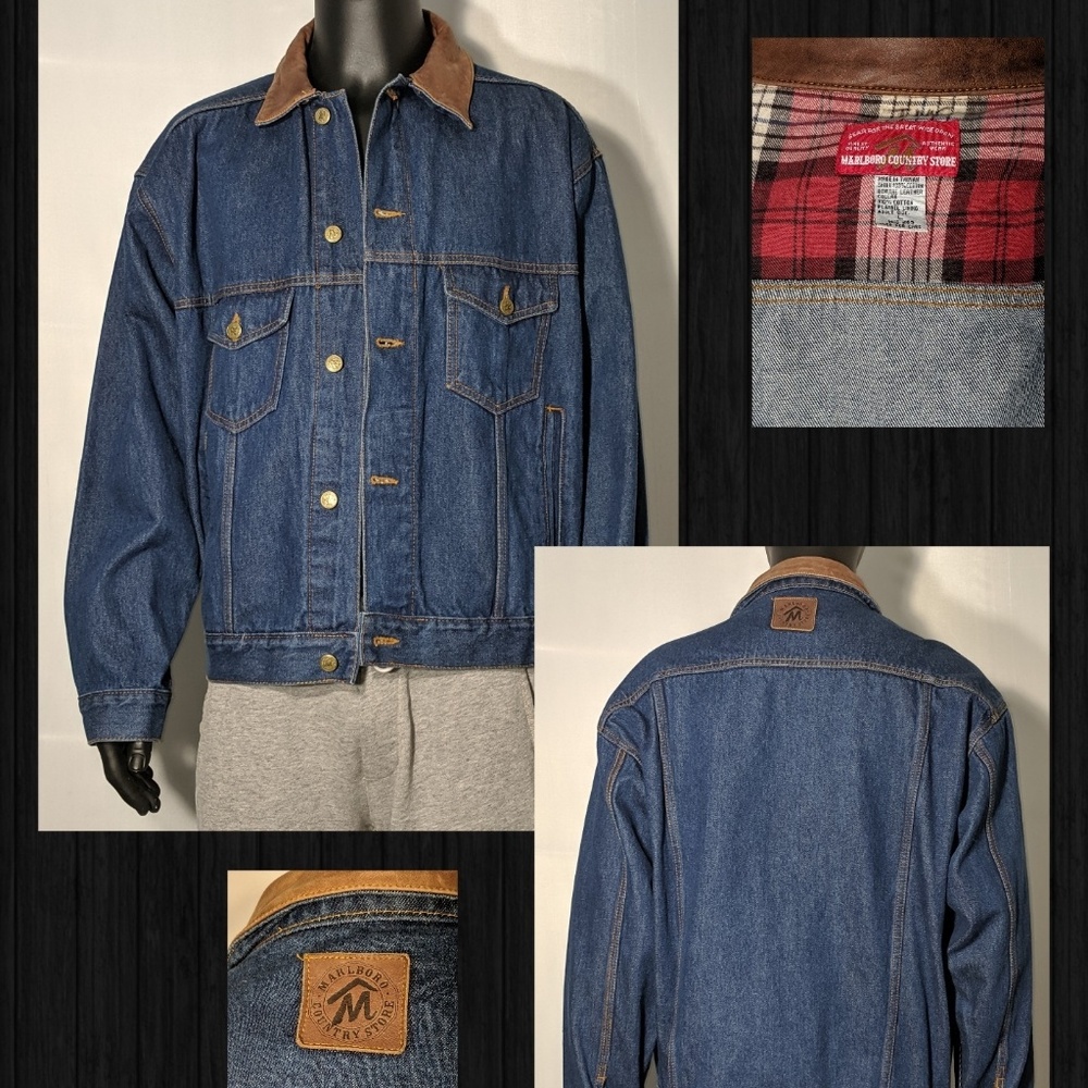 Vintage Marlboro Denim Jacket